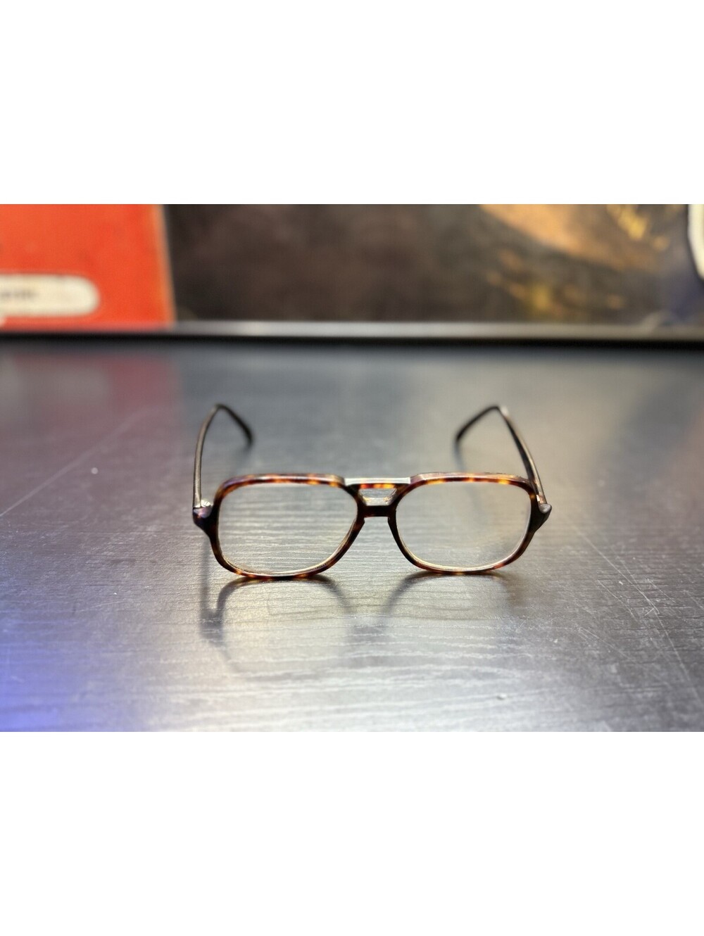 Vintage B&L Kudos Bausch & Lomb Eyeglasses Tortoise Aviator Frames